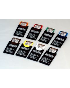 Certified Plastic Shims, Set of 8, by DeFelsko