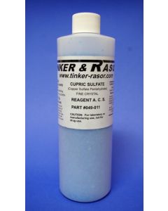 Copper Sulfate Crystals, 1 lb. 3 oz. Bottle, by Tinker & Rasor