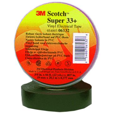 Scotch #33+ Super Vinyl Electrical Splice Tape by 3M