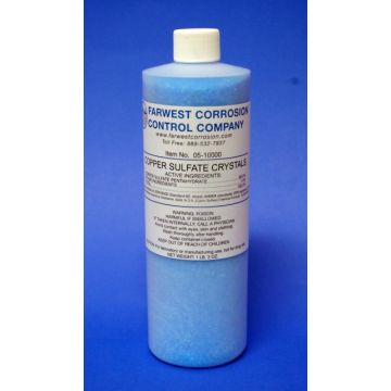 Copper Sulfate Crystals (lb. 3 oz.) by Farwest Corrosion