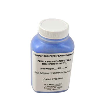 Copper Sulfate Crystals by M.C. Miller, #16906