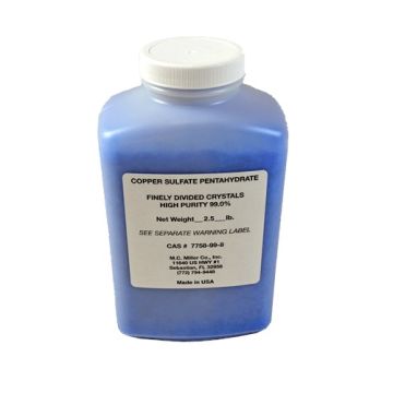 Copper Sulfate Crystals by M.C. Miller, #17003