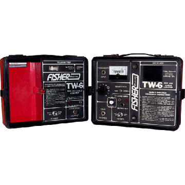 Model TW-6 Split Box Pipe & Cable Locator, by Fisher