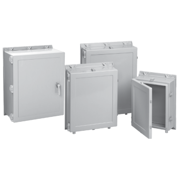 Fiberglass Enclosures, Large, NEMA 4X, by Farwest Corrosion