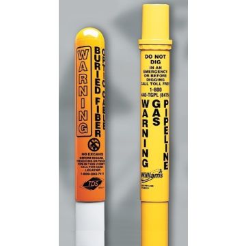 PM-303 3-Inch Line Marker Post by PRO-MARK Utility Supply