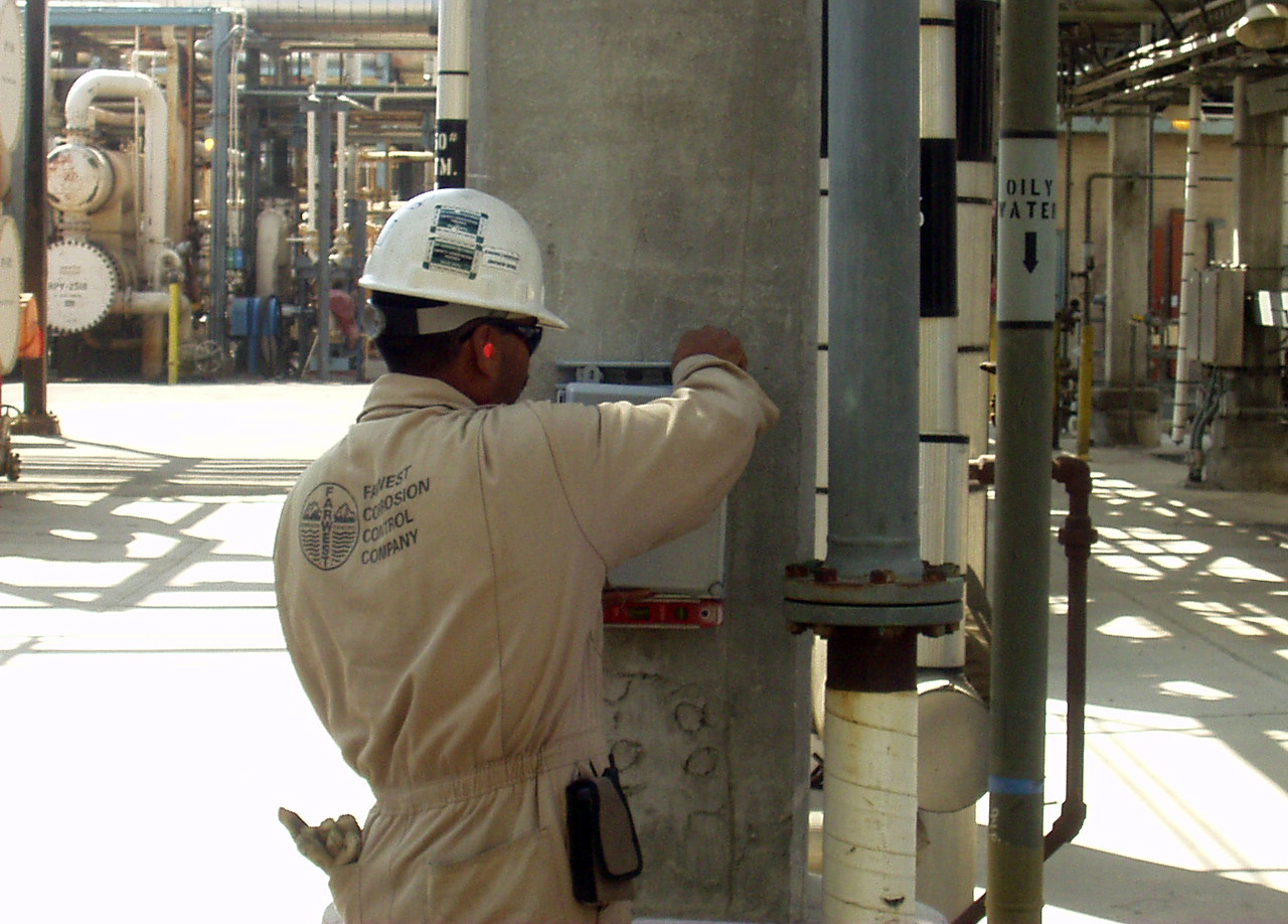 Engineer at work